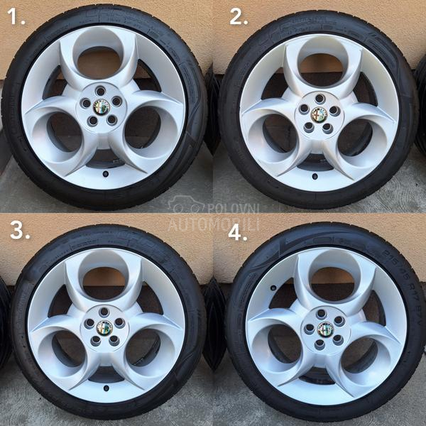 Aluminijumske felne TRISTAR NOVE GUME 17" 5 x 98