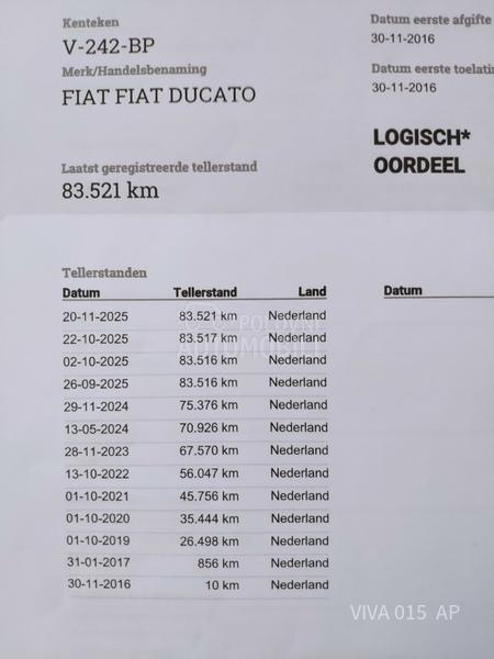 Fiat Ducato 2.3 M JET 86000km L2H2