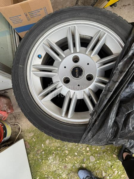 Smart ForTwo Regist/Alu felne