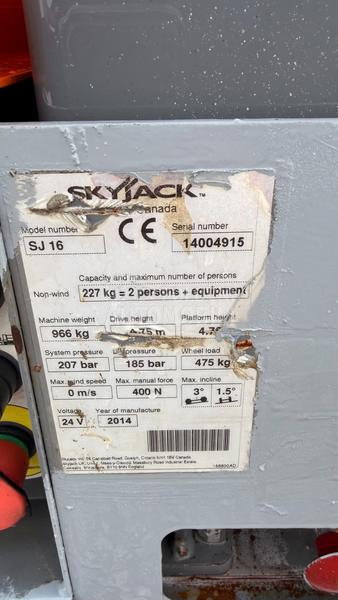 SkyJack SJ16