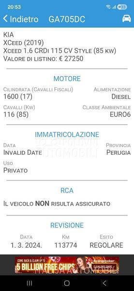 Kia XCeed 1.6CRDI NAV/LED/KAM