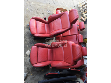 crvene kozne kadice e90 za BMW Serija 3 od 2005. do 2011. god.