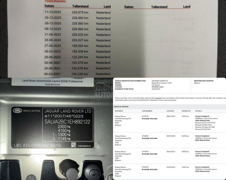 Land Rover Range Rover Evoque PRESTIGE/AUT/PANO