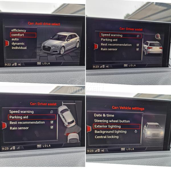 Audi A3 S-Tronic Virt Matrix