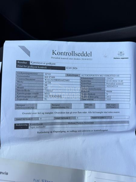 Audi Q5 2.0 TDI 3X Sline CH