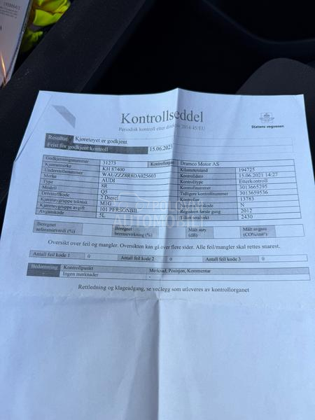 Audi Q5 2.0 TDI 3X Sline CH