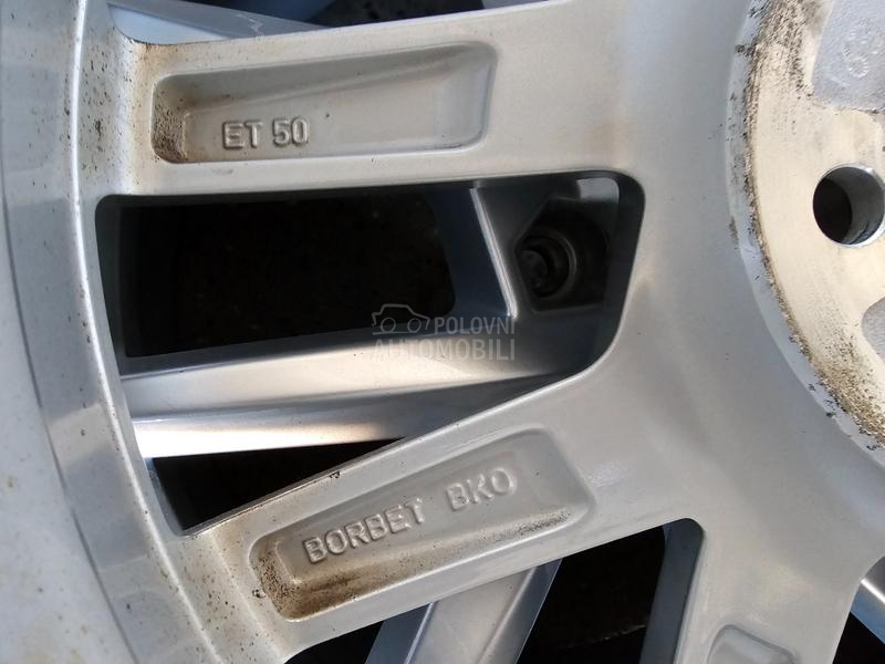 Aluminijumske felne BORBET AUDIII 18" 5 x 112