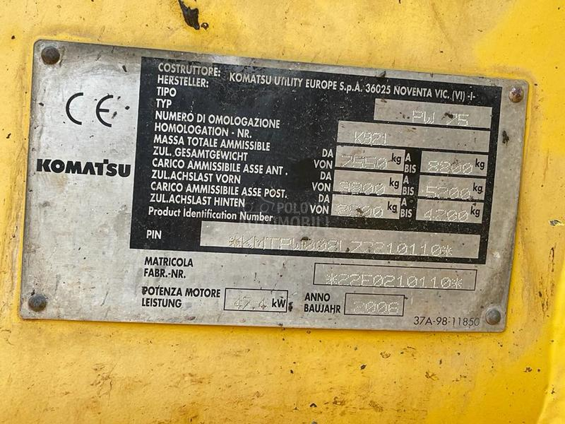 Komatsu PW 75