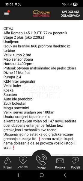 Alfa Romeo 145 TURBO