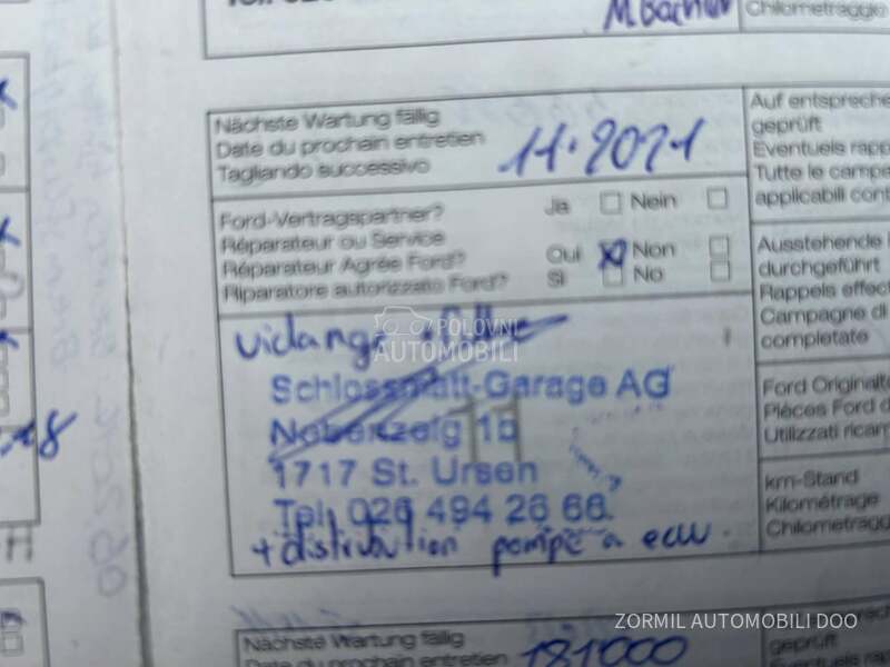 Ford Kuga 2.0D 4x4 iz CH