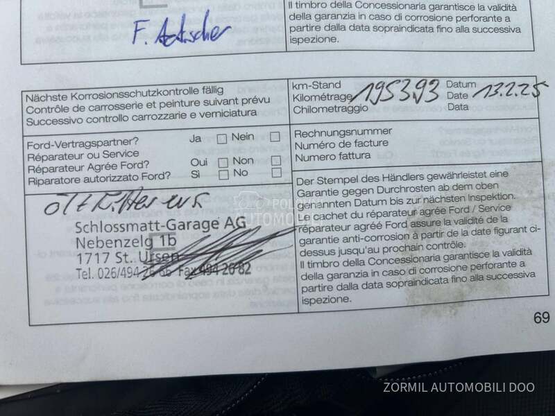 Ford Kuga 2.0D 4x4 iz CH