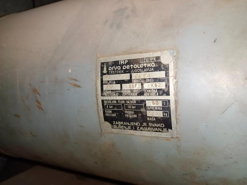 Kompresor 240l Prva Petoletka