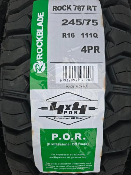 ROCKBLADE 245/75 R16 Letnja