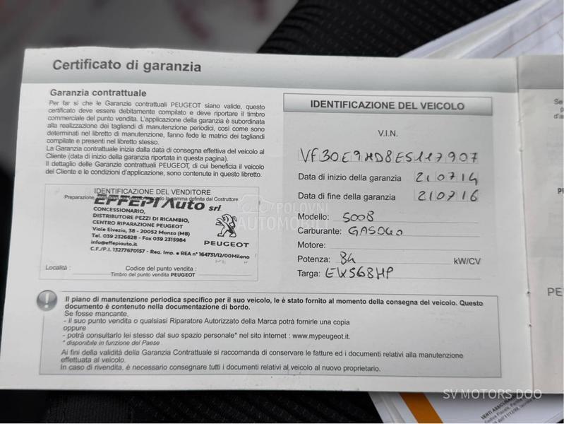 Peugeot 5008 1.6eHdi 114 LED