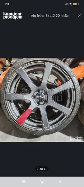 Aluminijumske felne nitro 20" 5 x 112