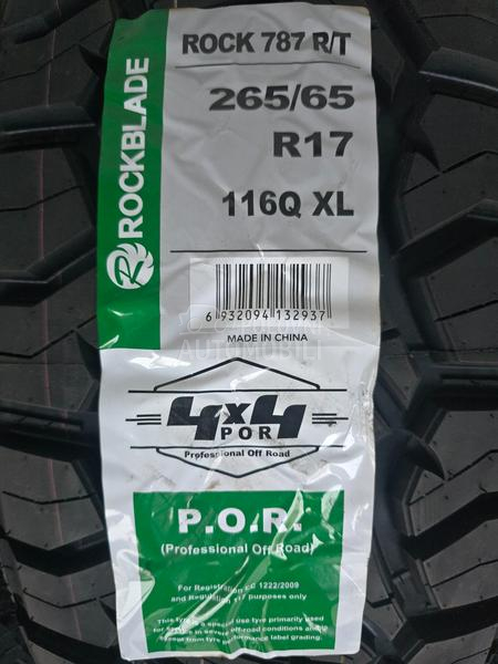 ROCKBLADE 265/65 R17 Sve sezone