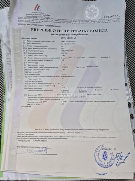 Fiat 500 Aut.P.sen.Pa.no