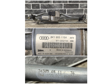 Motor prednjeg brisaca za Audi A4, A5, A6 ... od 2008. do 2016. god.