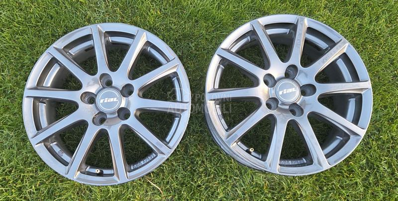 Aluminijumske felne Rial 16" 5 x 115