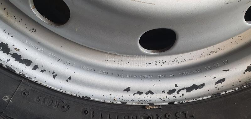 Čelične felne MASTER 16" 5 x 130