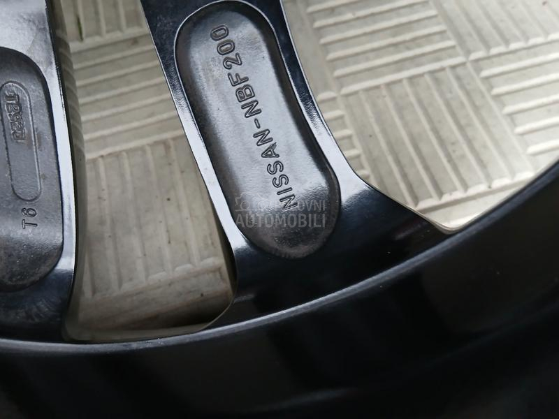 Aluminijumske felne Nissan 17" 5 x 114.3