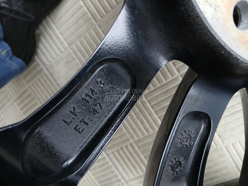 Aluminijumske felne Nissan 17" 5 x 114.3