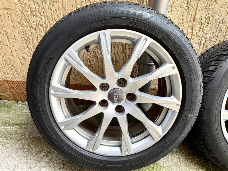 Aluminijumske felne A4 Original/gume2023 17" 5 x 112