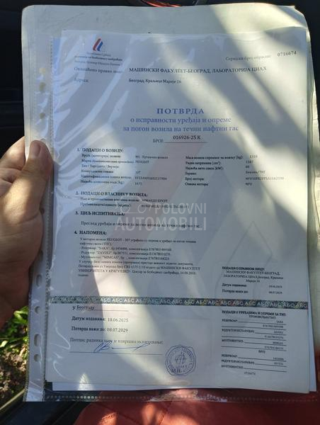 Peugeot 307 1.6 BEN/GS