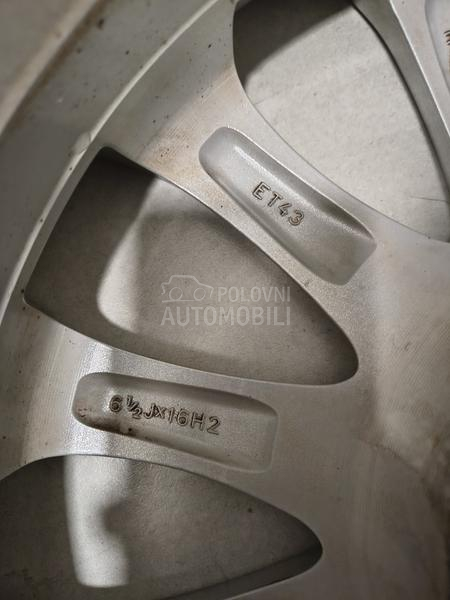 Aluminijumske felne Škoda 16" 5 x 100