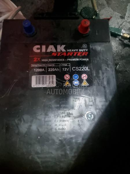 akumulator ciak 12v 220 ah