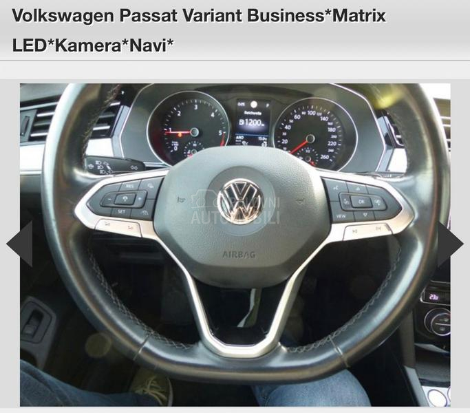 Volkswagen Passat B8 2,0 tdi matrix
