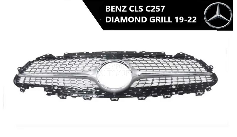 CLS C257 diamond prednji grill