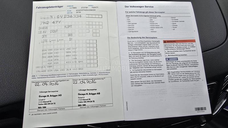 Volkswagen Sharan 2.0 TDI HIGHLINE