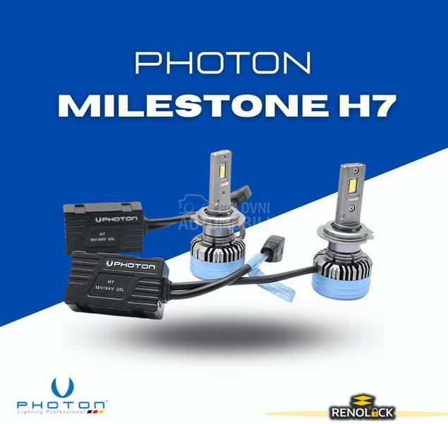 H7 Photon led milstone