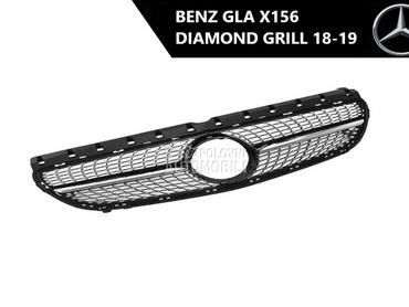 GLA X156 diamond prednji grill za Mercedes Benz Ostalo od 2018. do 2019. god.