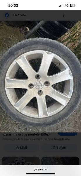 Aluminijumske felne  16" 4 x 108
