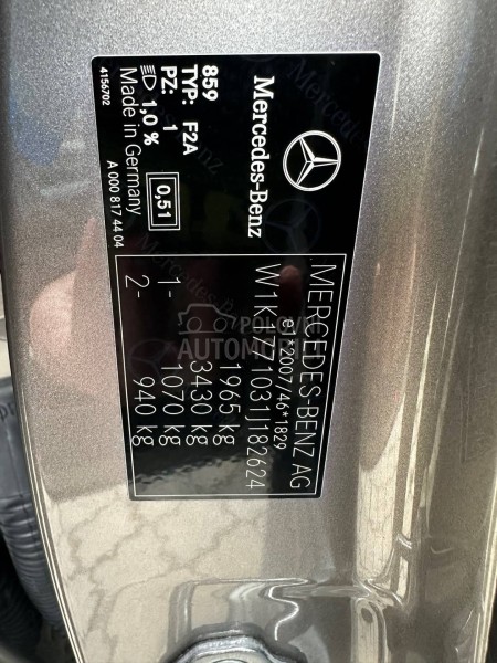 Mercedes Benz A 180 d AMG