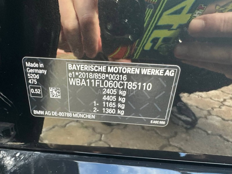 BMW 520 M ProPano Iconic HK