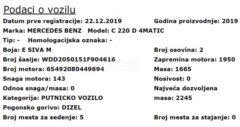 Mercedes Benz C 220 AMG/4MATIC/VIRTUAL