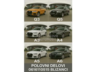 a1a3a4a5a6Q3Q5delovi za Audi Q5
