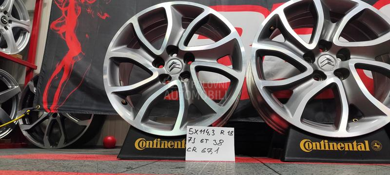 Aluminijumske felne  18" 5 x 114.3