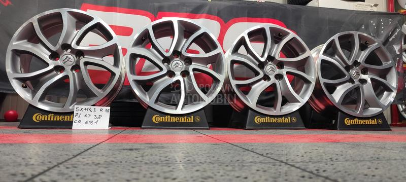 Aluminijumske felne  18" 5 x 114.3
