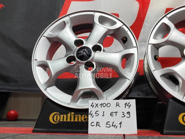 Aluminijumske felne  14" 4 x 100