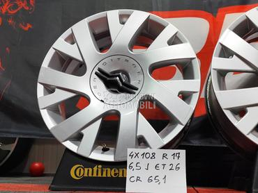 Aluminijumske felne  17" 4 x 108