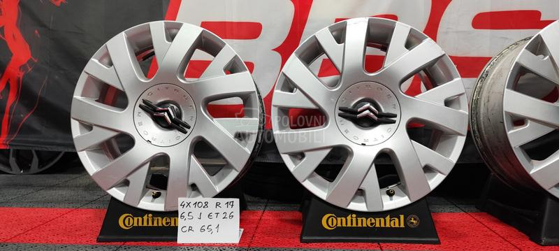 Aluminijumske felne  17" 4 x 108