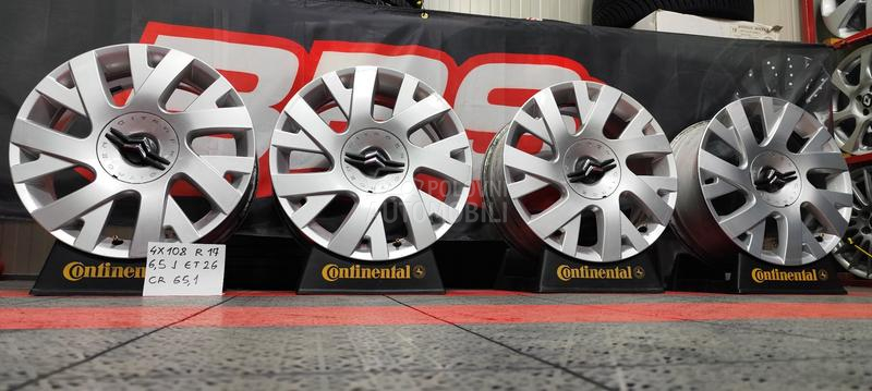 Aluminijumske felne  17" 4 x 108