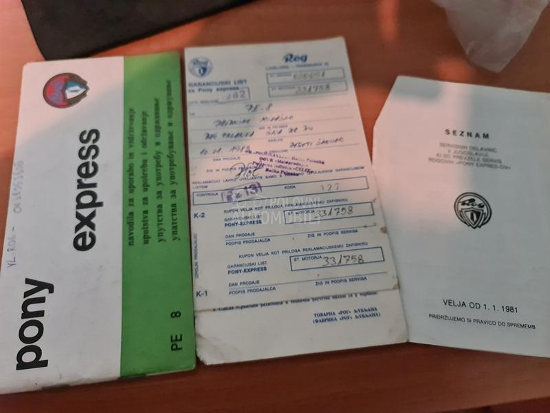 Tomos rog pony express