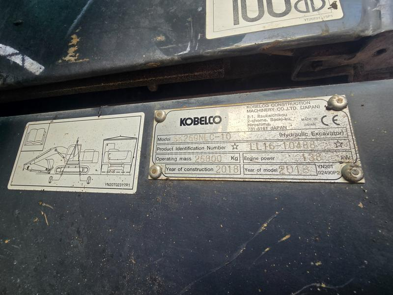 Kobelco Bager SK260NLC10