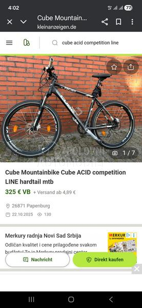 Cube Acid competition line