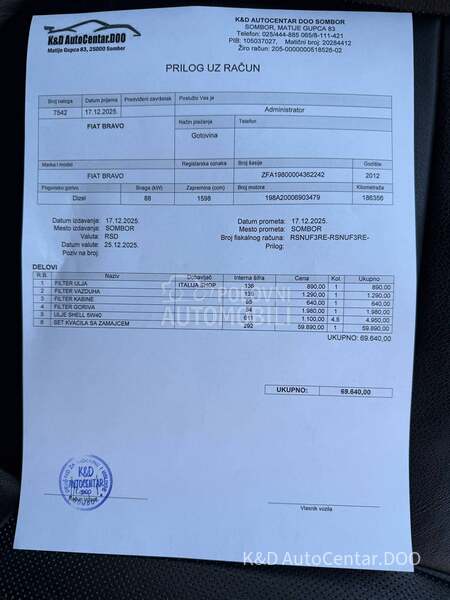 Fiat Bravo 1.6 STREET MJT